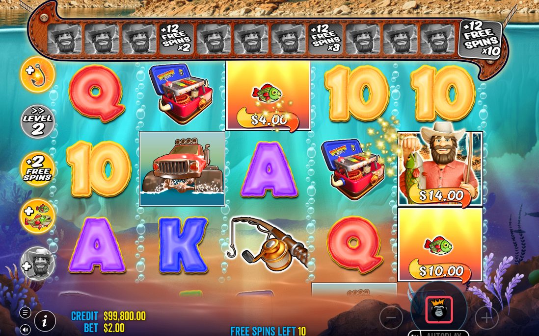 Super Free Spins mode on the reels